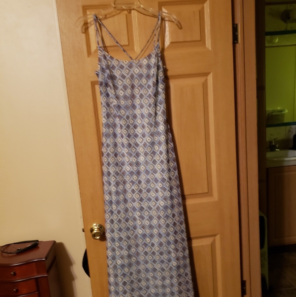Maxi dress, size 4, designer Geary Roark Kamisato
